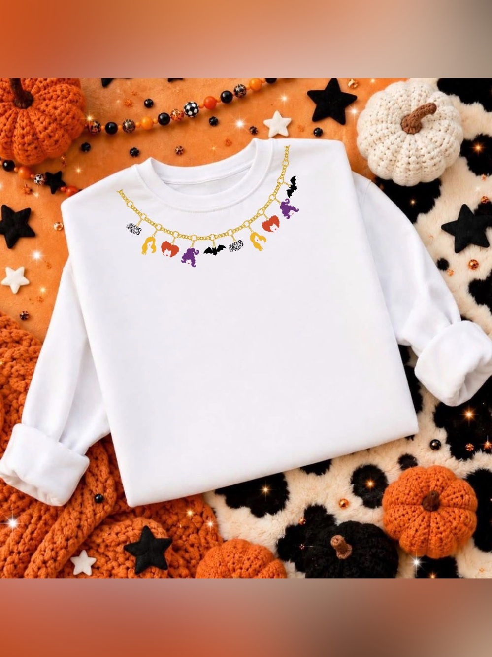 Brand new unisex crewneck sweatshirt hocus Pocus